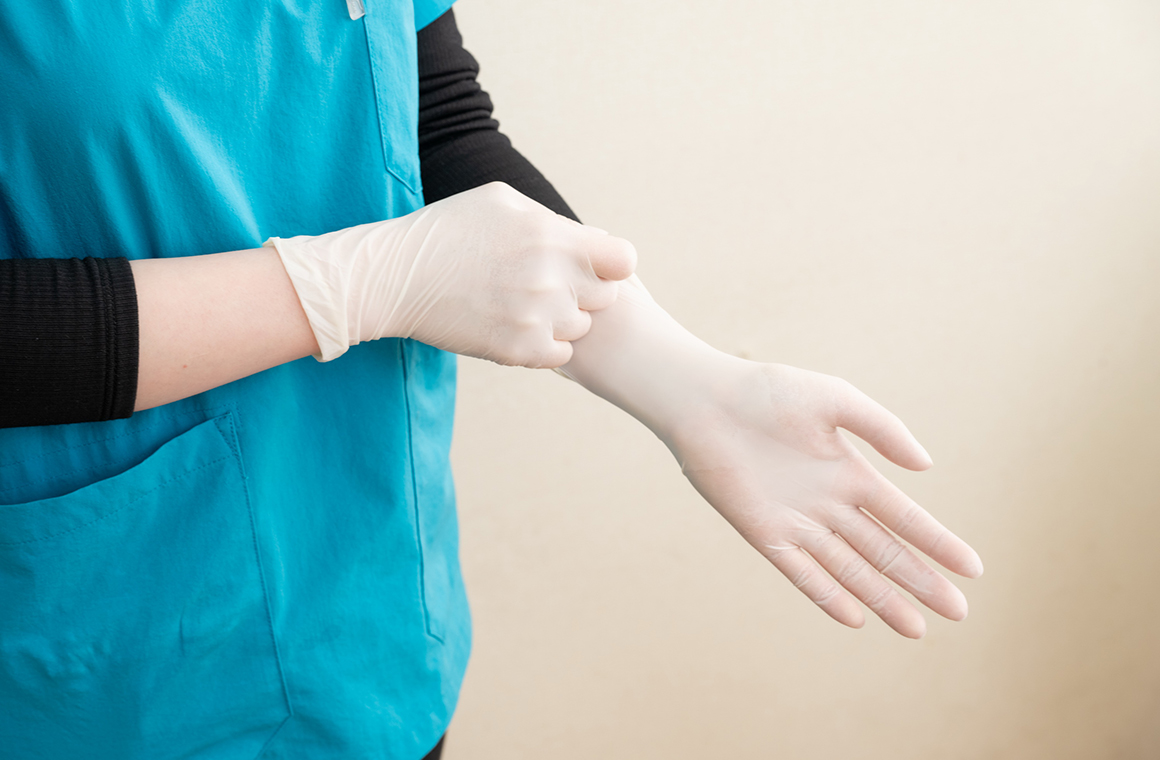 使い捨てグローブ