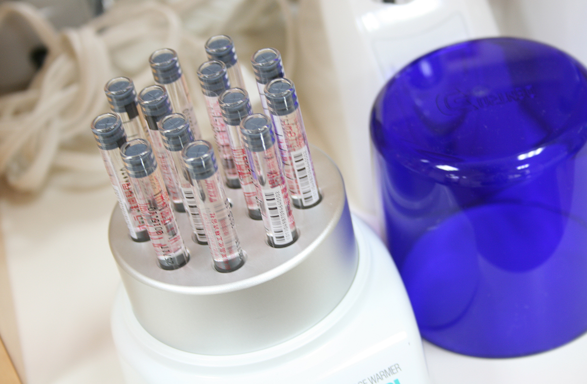 麻酔液ウォーマー